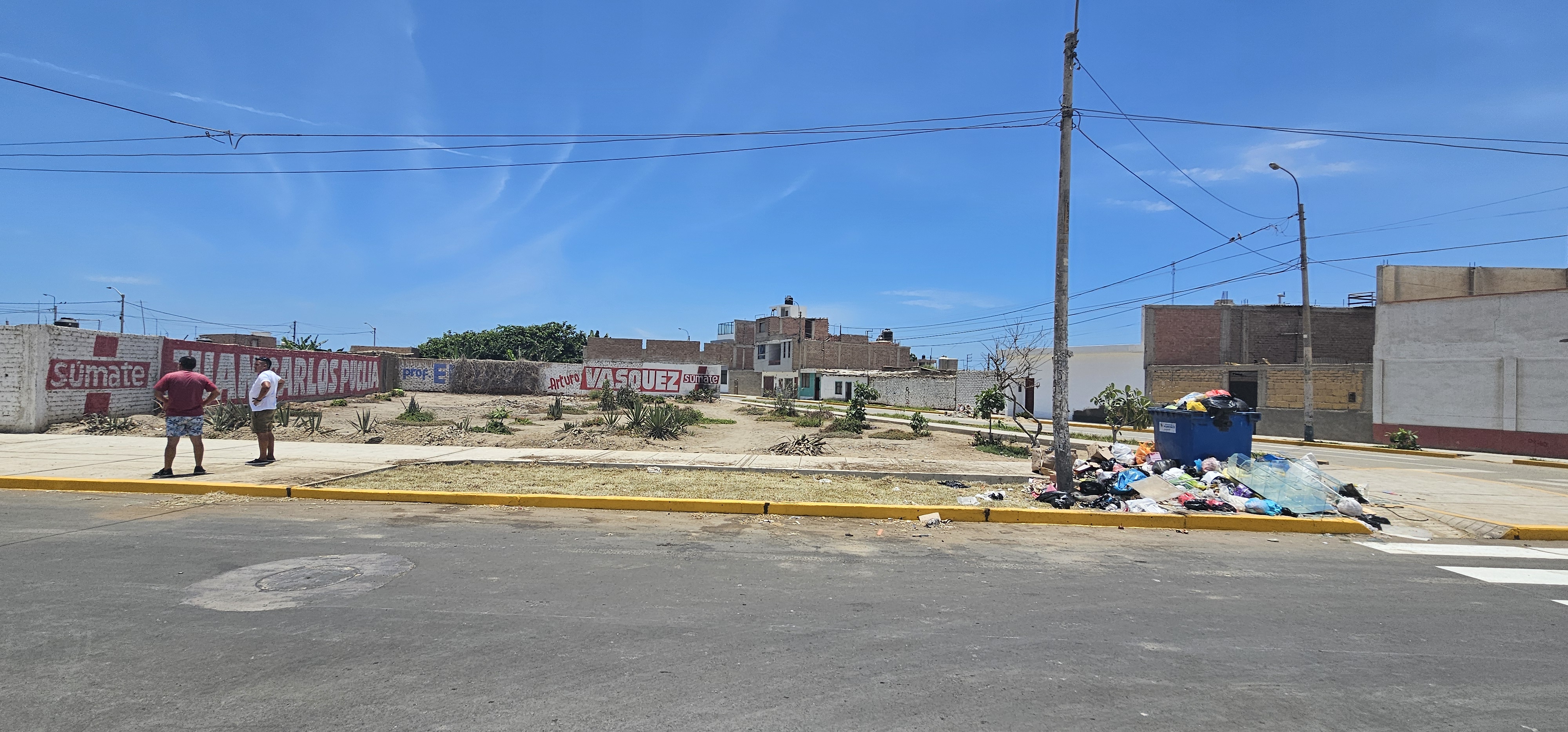 Inigualable Terreno de Tres Frentes con gran Potencial