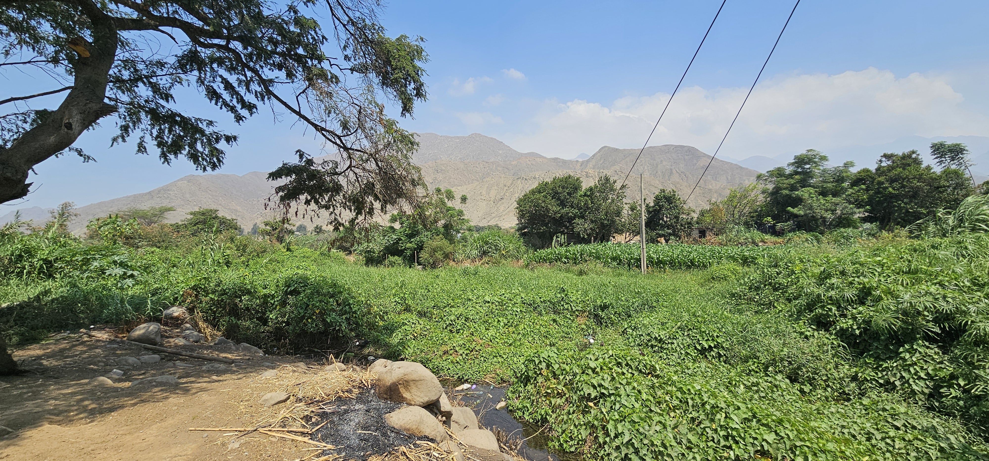 Terreno Frente a Carretera y con Agua Propia